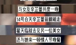 刘大锤最新爆料翟天临辛芷蕾,娱乐圈新恋情曝光？